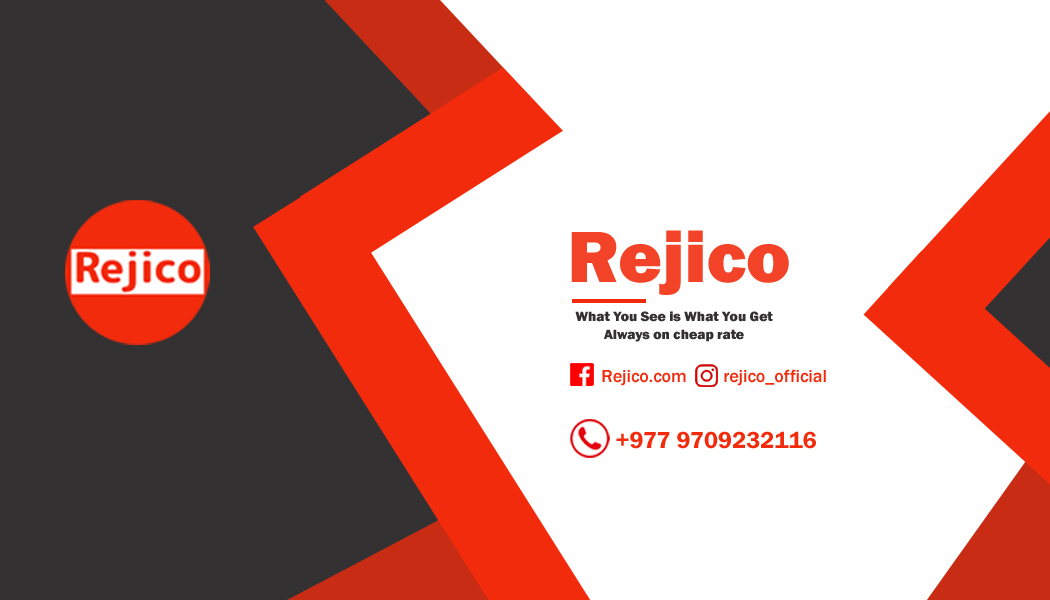 Rejico Business Card Front